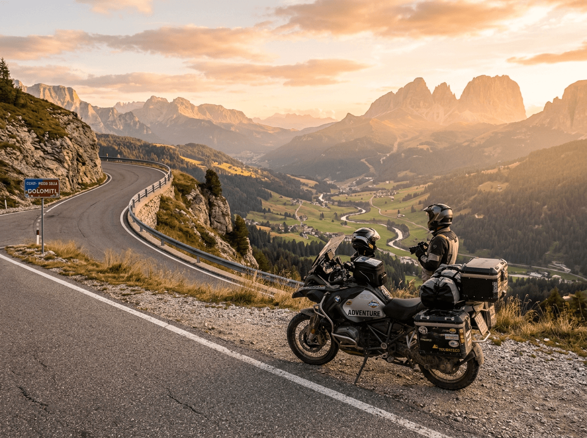 Un fin de semana largo en moto por la ruta de montaña